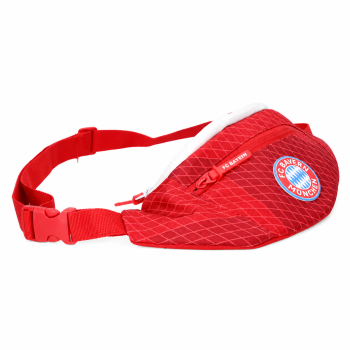 Preview: FC Bayern München Bauchtasche Unisex Rot 2 L wasserabweisend